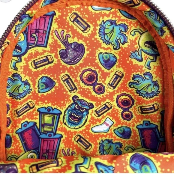 Loungefly Pixar Monsters Inc Cosplay Randall NWT - Picture 2 of 5